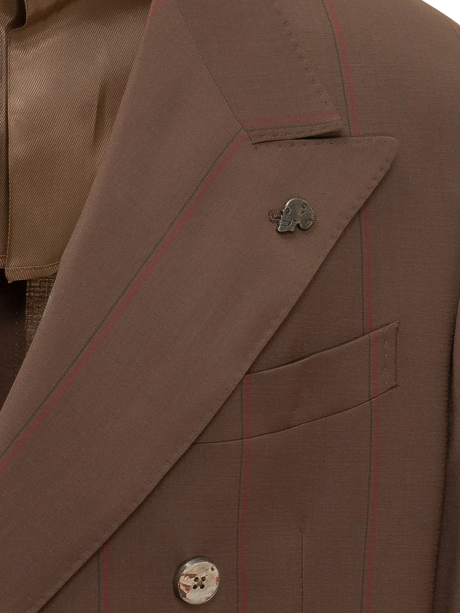 Giacca Doppiopetto con Rever a Lancia - Image 4