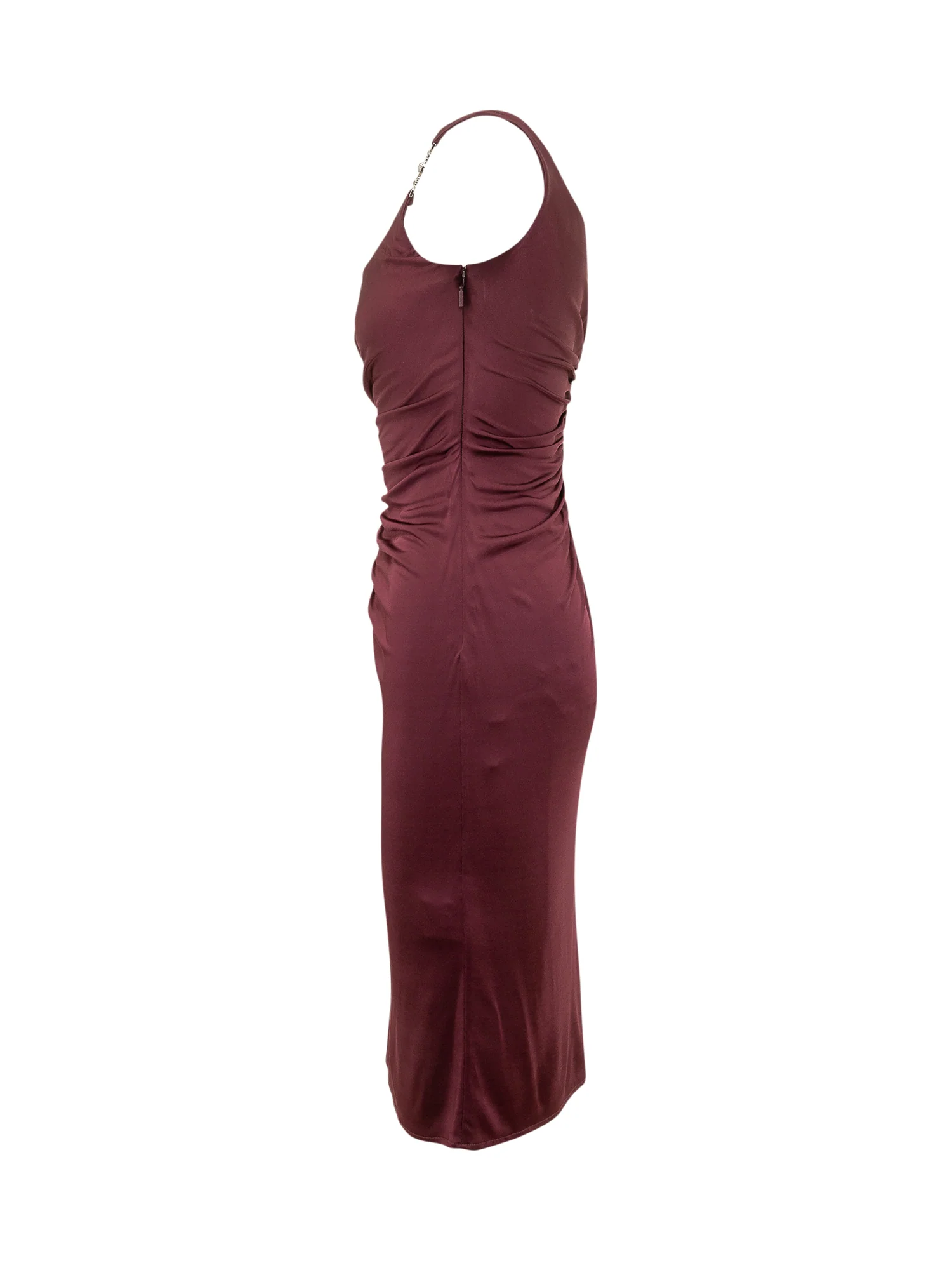 Abito Midi In Jersey Drappeggiato - Image 3